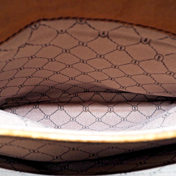 Vintage GOLDPFEIL CARACCIOLA (West Germany) Brown Leather Saddle Bag - Picture 15 of 16